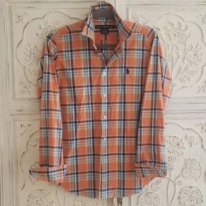 Plaid Ralph Lauren Sport button down shirt